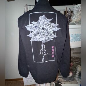 Bolongaro Trevor Black Bomber Jacket. Size M. GUC